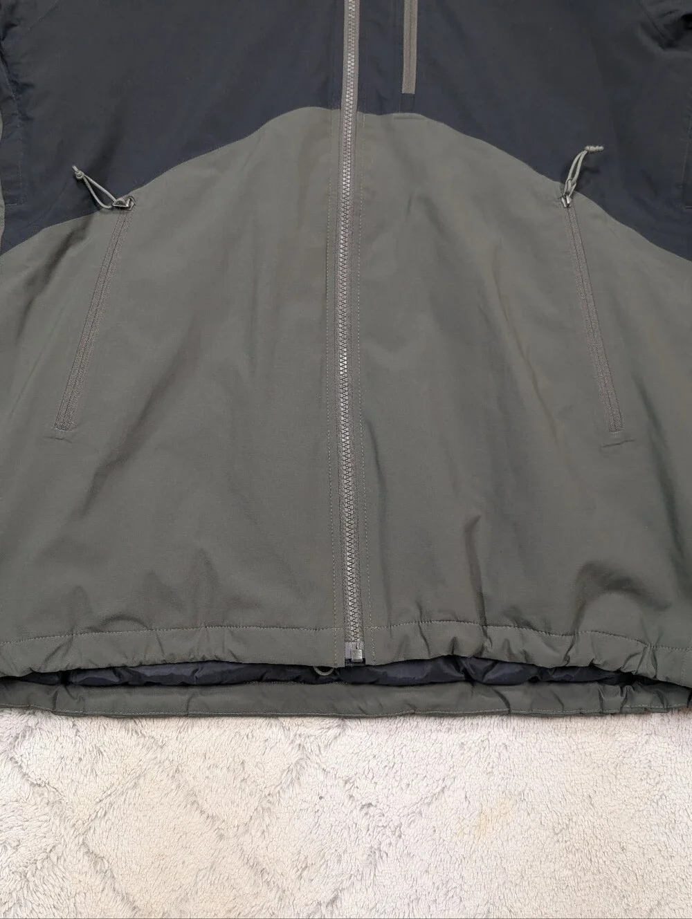 The North Face Jacket Mens L Green Salire Insulated Hyvent Ski Snow Durable Hood